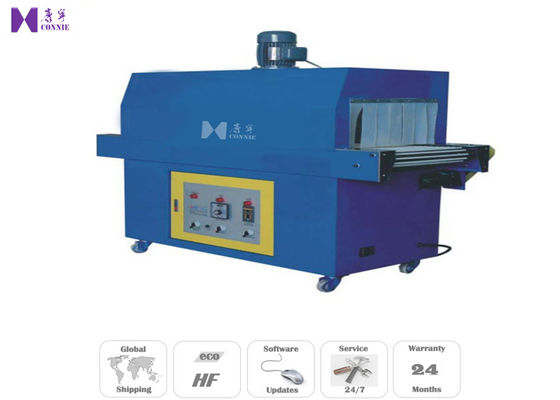 Machine semi automatique 12KW 10m/minute d'emballage en papier rétrécissable de la chaleur pour l'emballage de film de PE